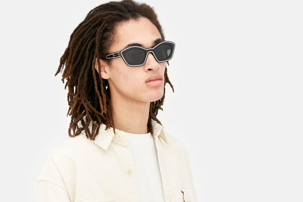 Marni® - Kea Island Sunglasses Black/White