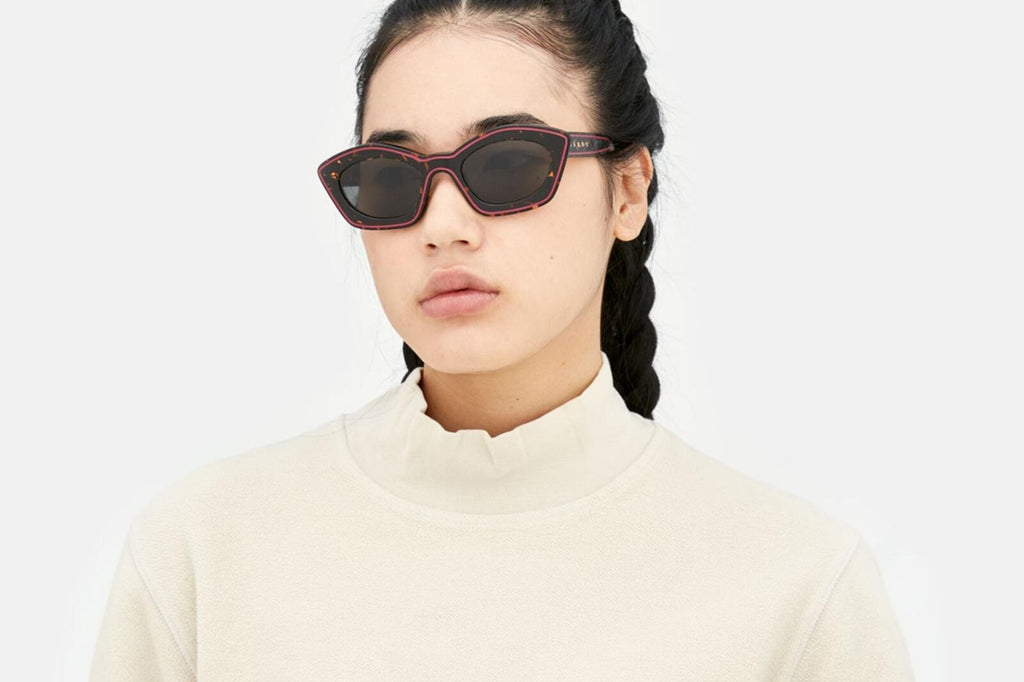 Marni® - Kea Island Sunglasses Havana/Red