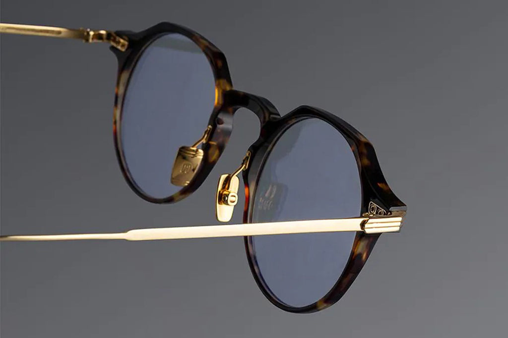 Cutler & Gross - 0008 Eyeglasses Havana on 24K Yellow Gold