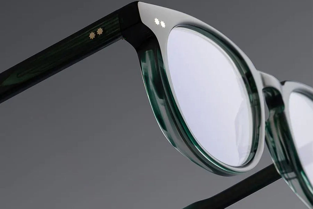 Cutler & Gross - GR09 Eyeglasses Striped Dark Green