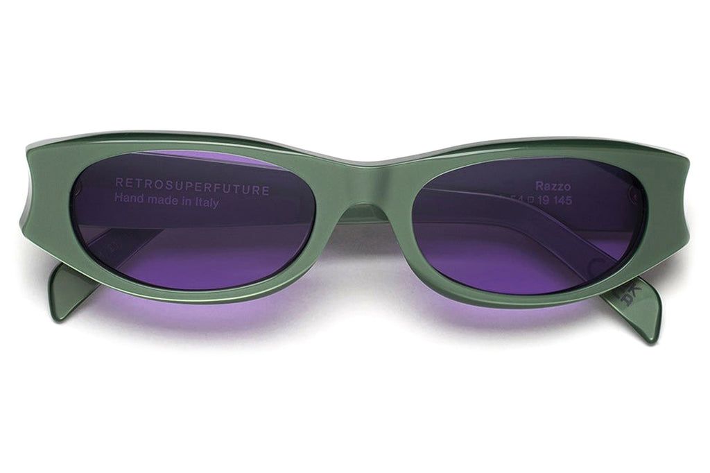 Retro Super Future® - Razzo Sunglasses Metallic Mint