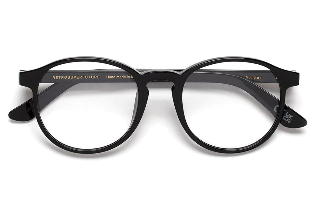 Retro Super Future® - Numero 01 Eyeglasses Black