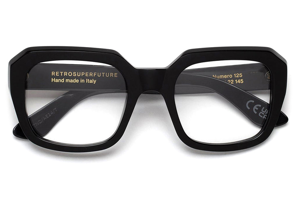 Retro Super Future® - Numero 125 Eyeglasses Black