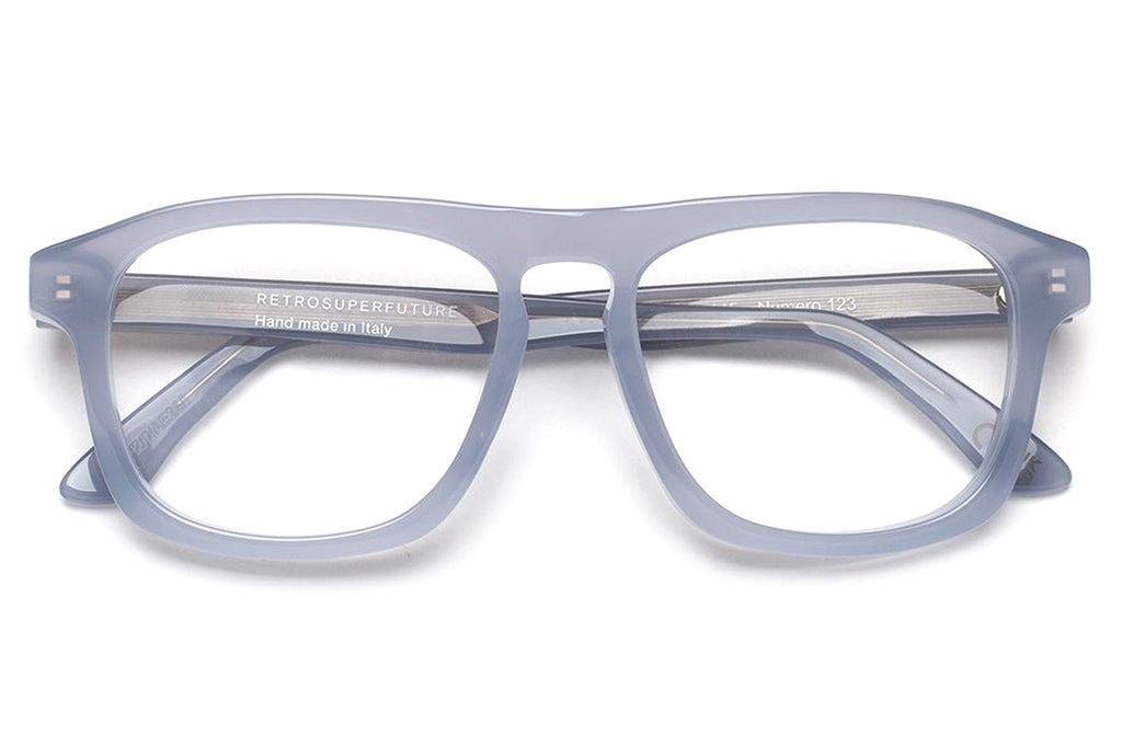 Retro Super Future® - Numero 123 Eyeglasses Light Blue