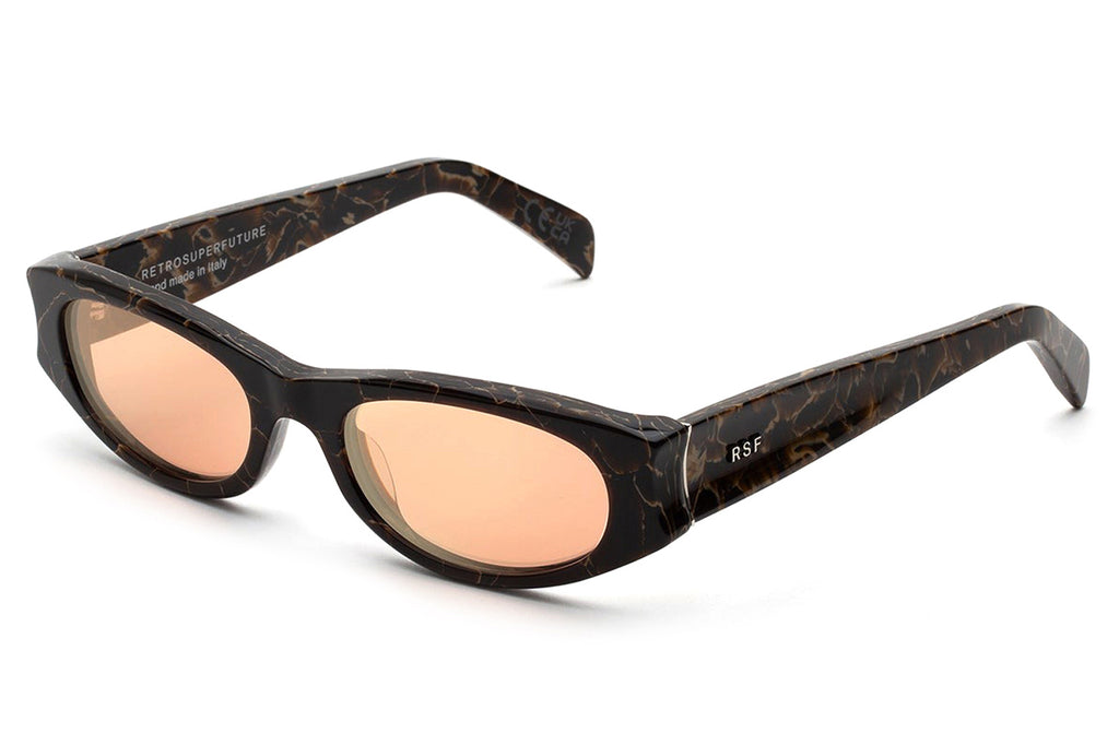 Retro Super Future® - Razzo Sunglasses Brown Marble