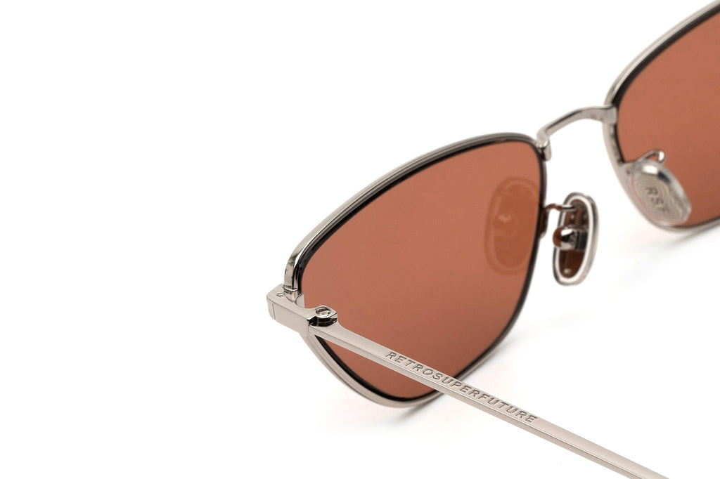 Retro Super Future® - Spillo Sunglasses Silver