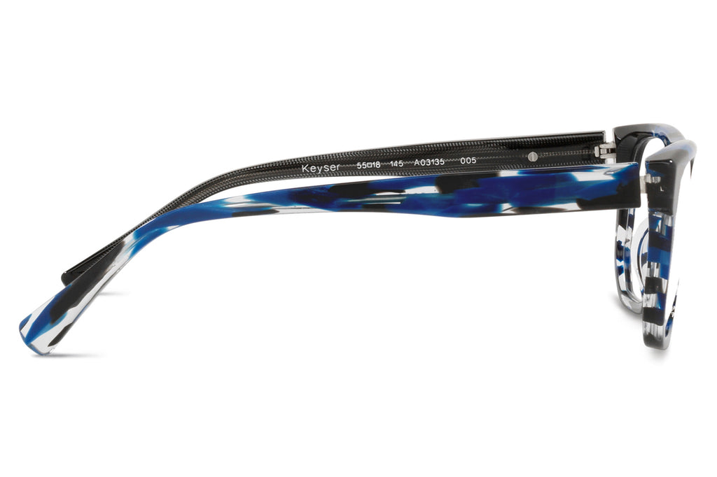 Alain Mikli - Keyser (A03135) Eyeglasses Havana Blue/Black