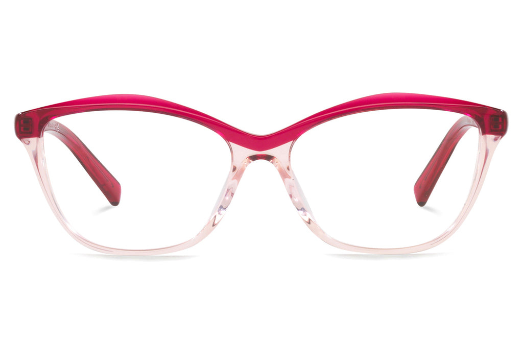 Alain Mikli - Cleophee 2 (A03154) Eyeglasses Transparent Pink/Transparent Red