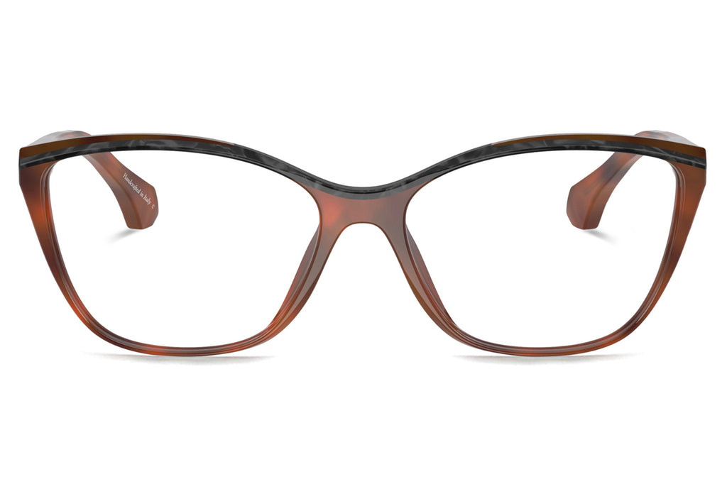 Alain Mikli - A03502 Eyeglasses Light Brown Havana/Noir Nacree