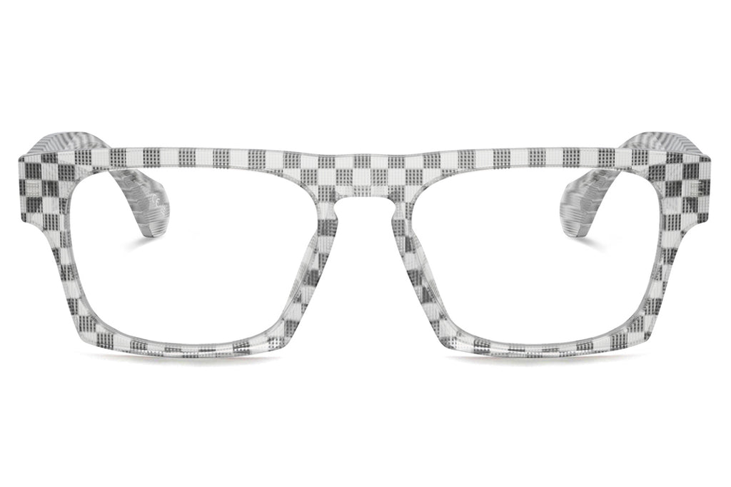 Alain Mikli - A03508 Eyeglasses New Damier Black White