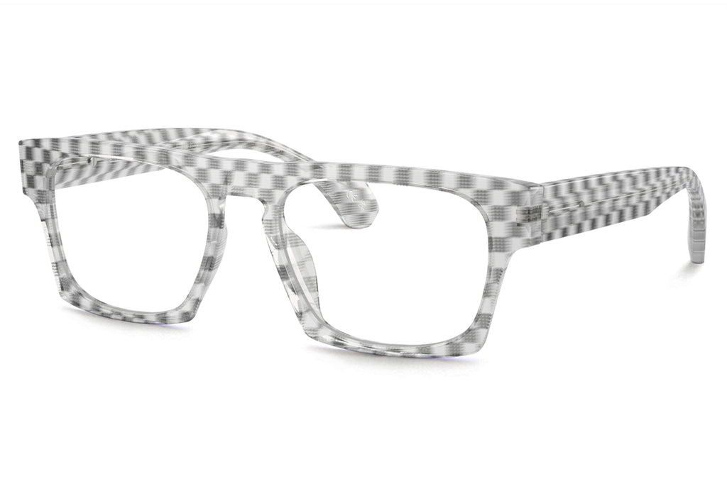 Alain Mikli - A03508 Eyeglasses New Damier Black White