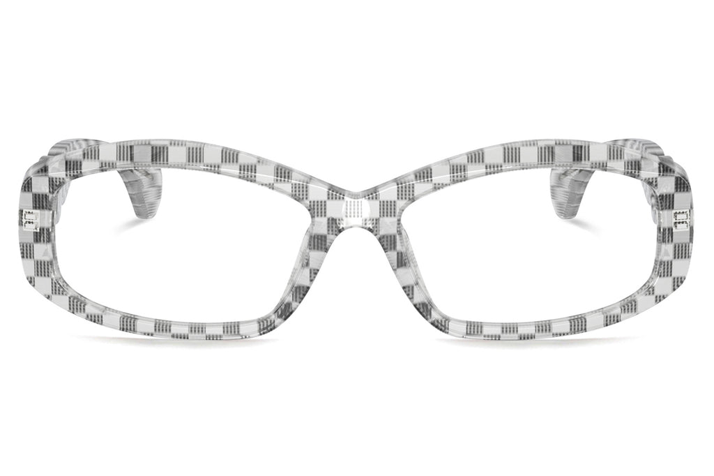 Alain Mikli - A03514 Eyeglasses New Damier Black White
