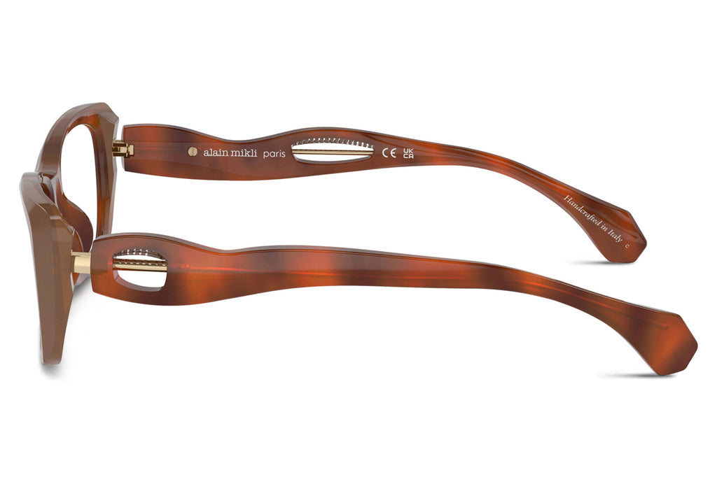 Alain Mikli - A03522 Eyeglasses Opal Havana/Brown