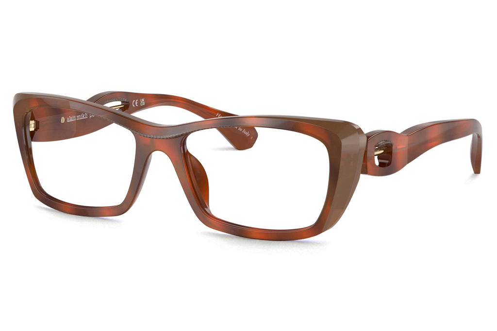 Alain Mikli - A03522 Eyeglasses Opal Havana/Brown