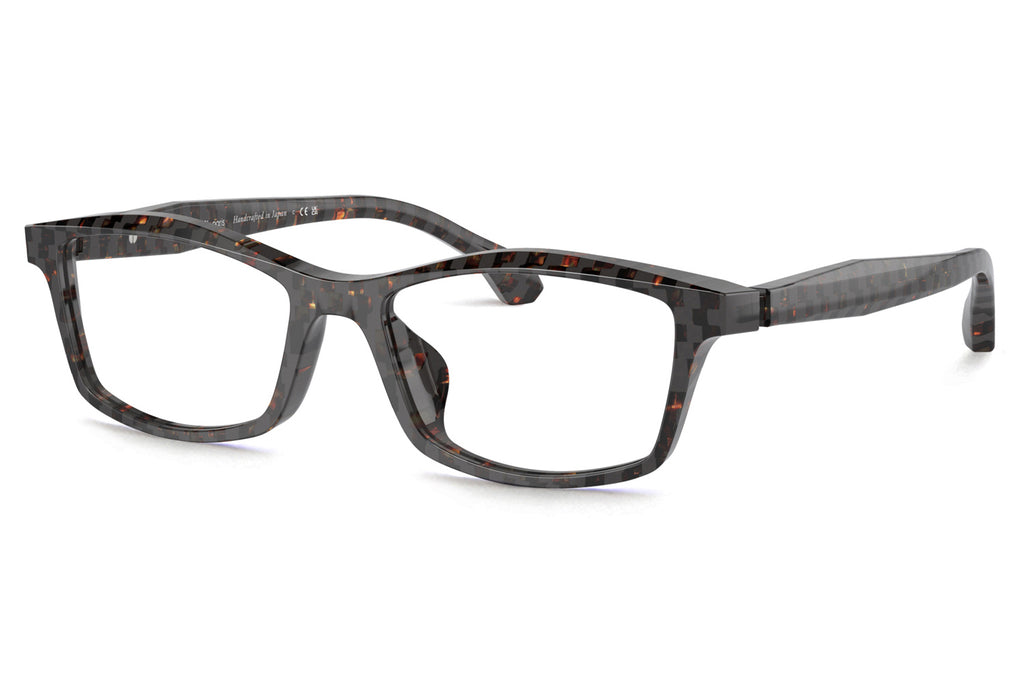 Alain Mikli - A03523D Eyeglasses New Damier Brown Grey