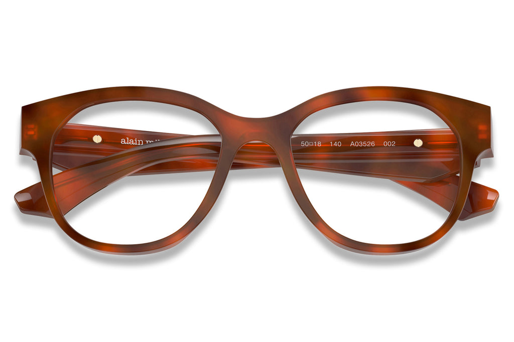 Alain Mikli - A03526 Eyeglasses Opal Light Brown Havana