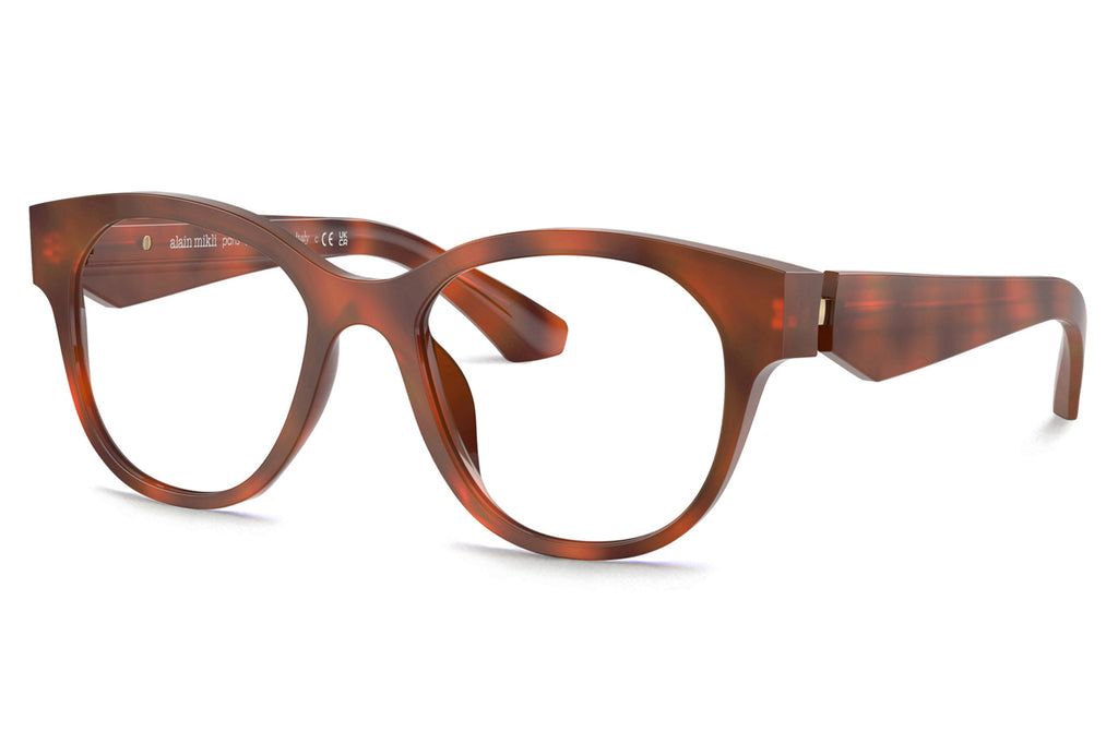 Alain Mikli - A03526 Eyeglasses Opal Light Brown Havana