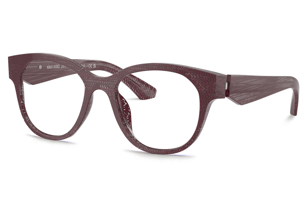 Alain Mikli - A03526 Eyeglasses New Pointille Bordeaux