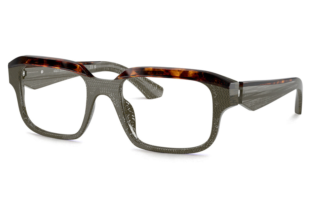 Alain Mikli - A03528 Eyeglasses Pointille Green/Brown Havana