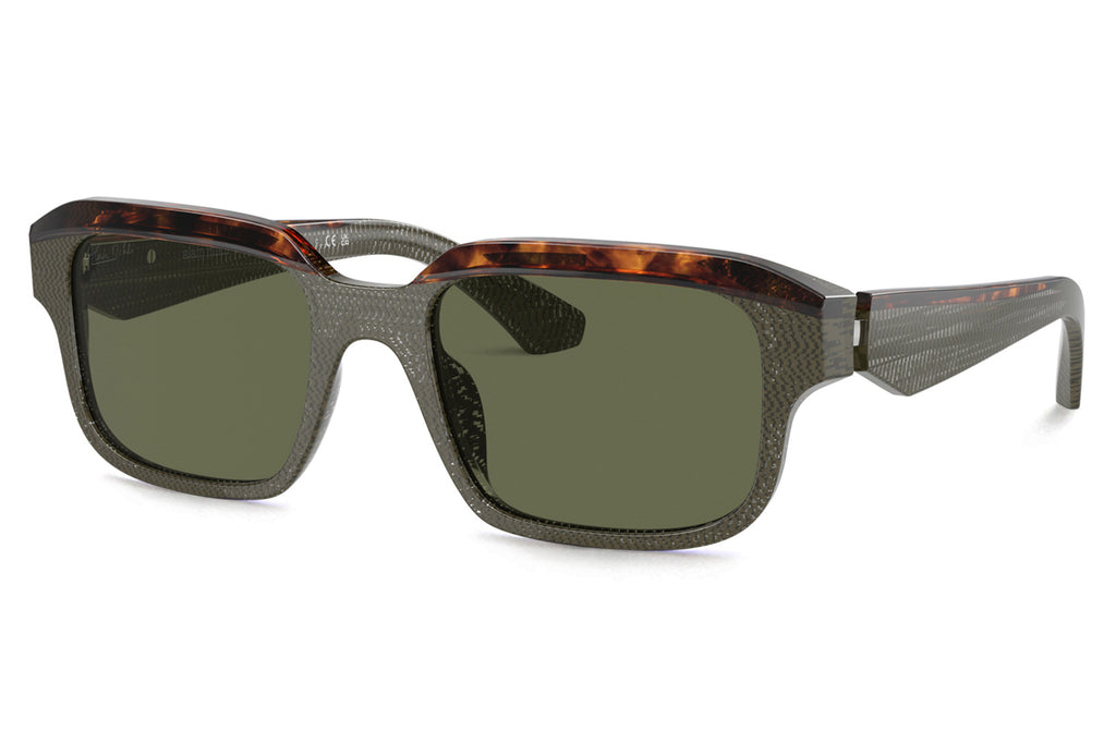 Alain Mikli - A05507 Sunglasses Pointille Green/Brown Havana