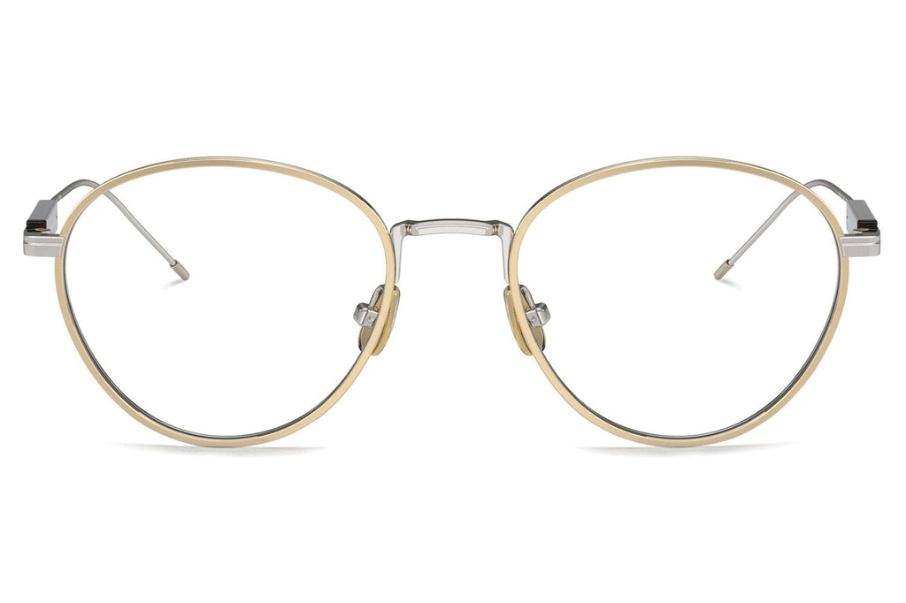 Brunello Cucinelli® BC1003T Eyeglasses - Luxury Eyewear Silver/Gold