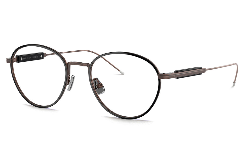 Brunello Cucinelli® BC1003T Eyeglasses - Luxury Eyewear Brown/Black