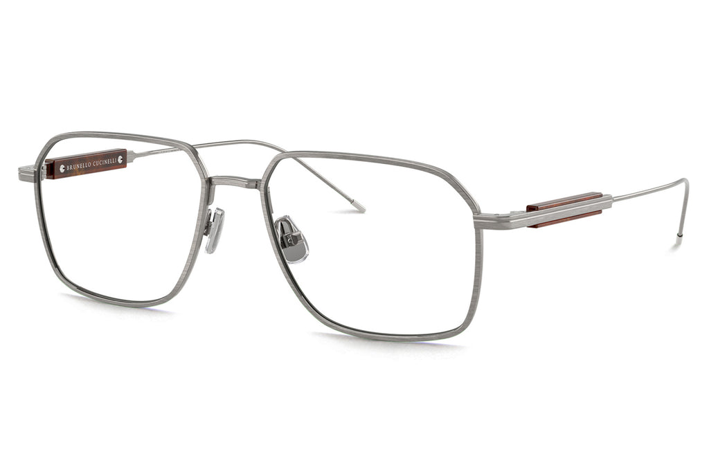 Brunello Cucinelli® BC1004T Eyeglasses - Luxury Eyewear Pewter