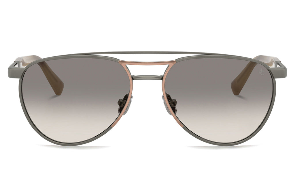 Brunello Cucinelli® BC2004ST Sunglasses - Luxury Eyewear Matte Gunmetal/Rose Gold