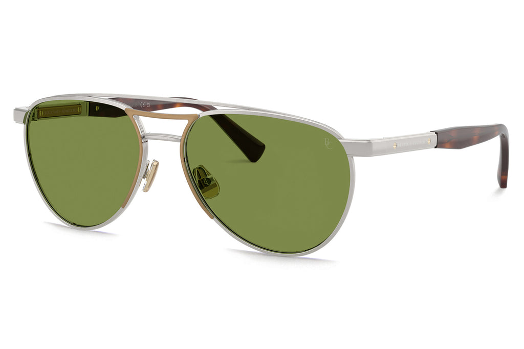 Brunello Cucinelli® BC2004ST Sunglasses - Luxury Eyewear Silver/Gold