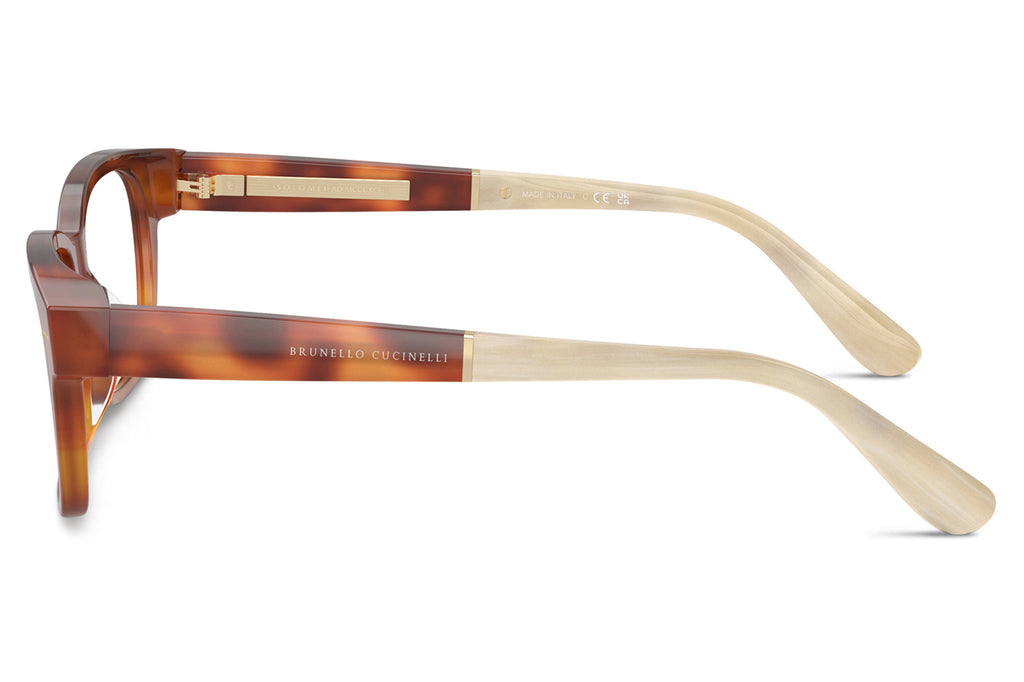 Brunello Cucinelli® BC3003 Eyeglasses - Luxury Eyewear Havana