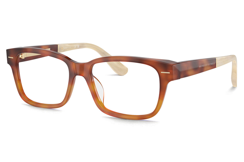 Brunello Cucinelli® BC3003 Eyeglasses - Luxury Eyewear Havana