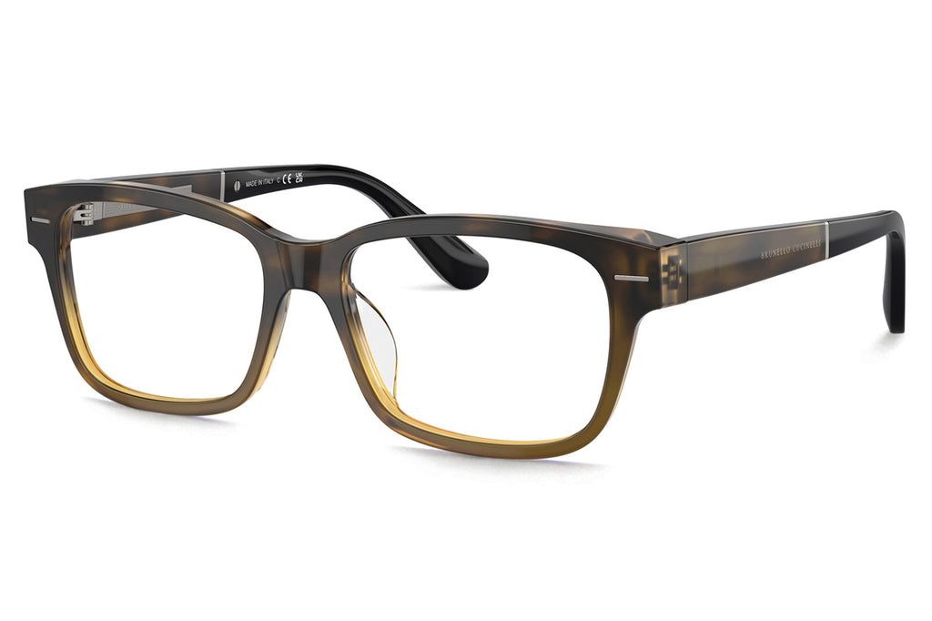 Brunello Cucinelli® BC3003 Eyeglasses - Luxury Eyewear Havana Tortoise