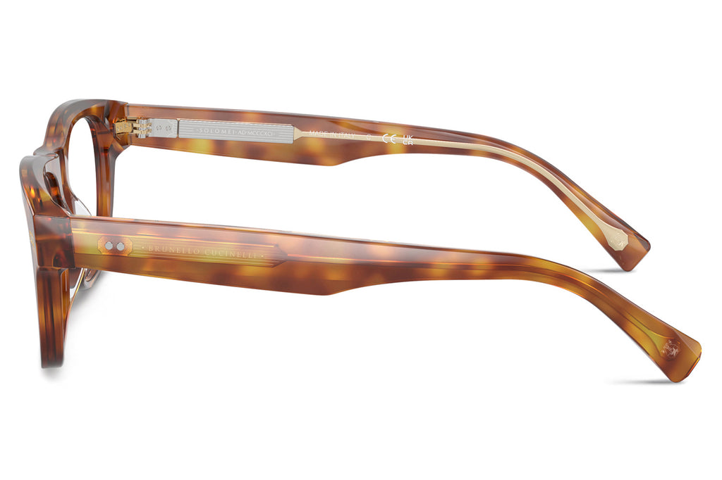 Brunello Cucinelli® BC3005 Eyeglasses - Luxury Eyewear Havana