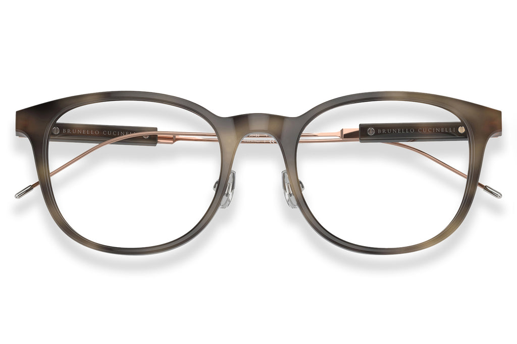 Brunello Cucinelli® BC3006 Eyeglasses - Luxury Eyewear Havana Taupe