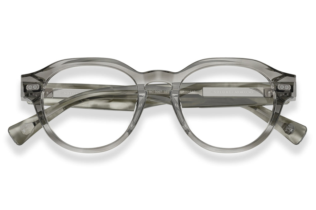 Brunello Cucinelli® BC3007 Eyeglasses - Luxury Eyewear Striped Grey