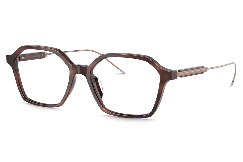 Brunello Cucinelli® BC3009 Eyeglasses - Luxury Eyewear Havana Ortensia