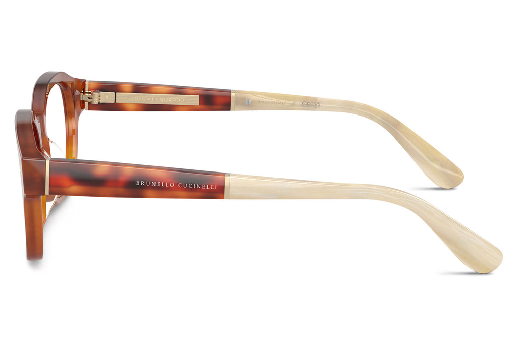 Brunello Cucinelli® BC3010 Eyeglasses - Luxury Eyewear Havana