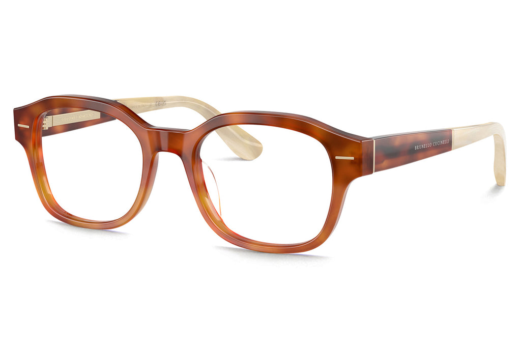 Brunello Cucinelli® BC3010 Eyeglasses - Luxury Eyewear Havana