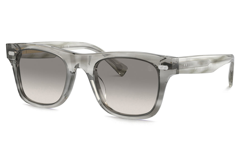 Brunello Cucinelli® BC4002S Sunglasses - Luxury Eyewear Striped Grey