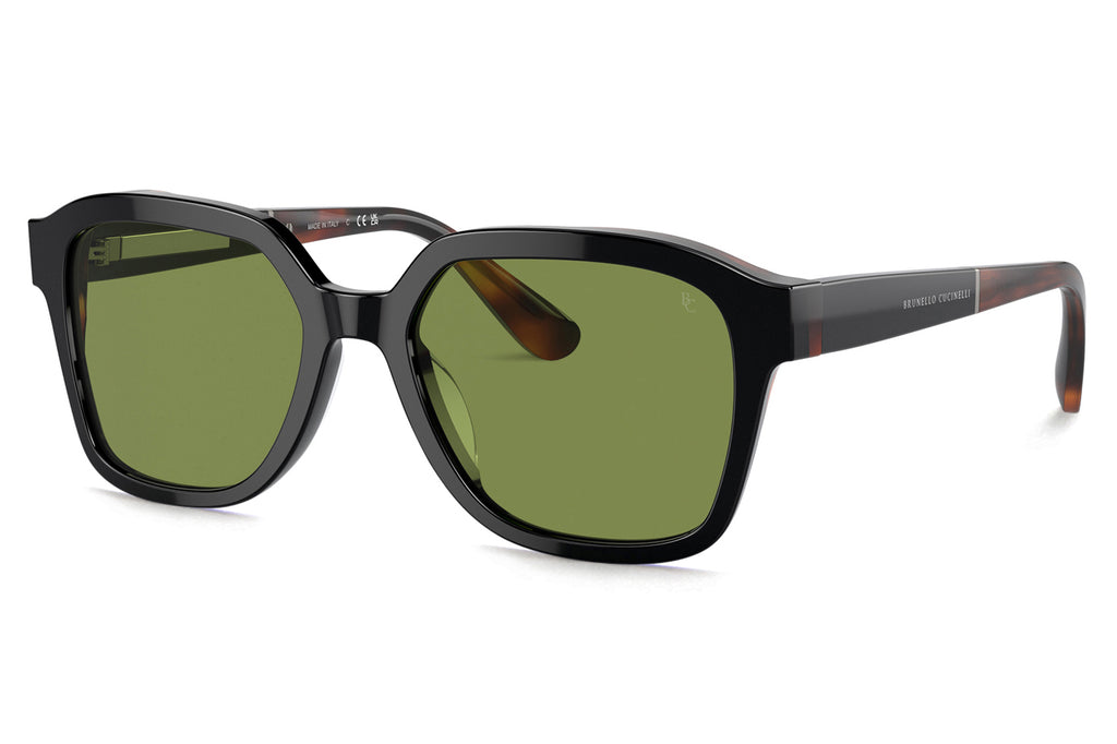 Brunello Cucinelli® BC4005S Sunglasses - Luxury Eyewear Black/Havana