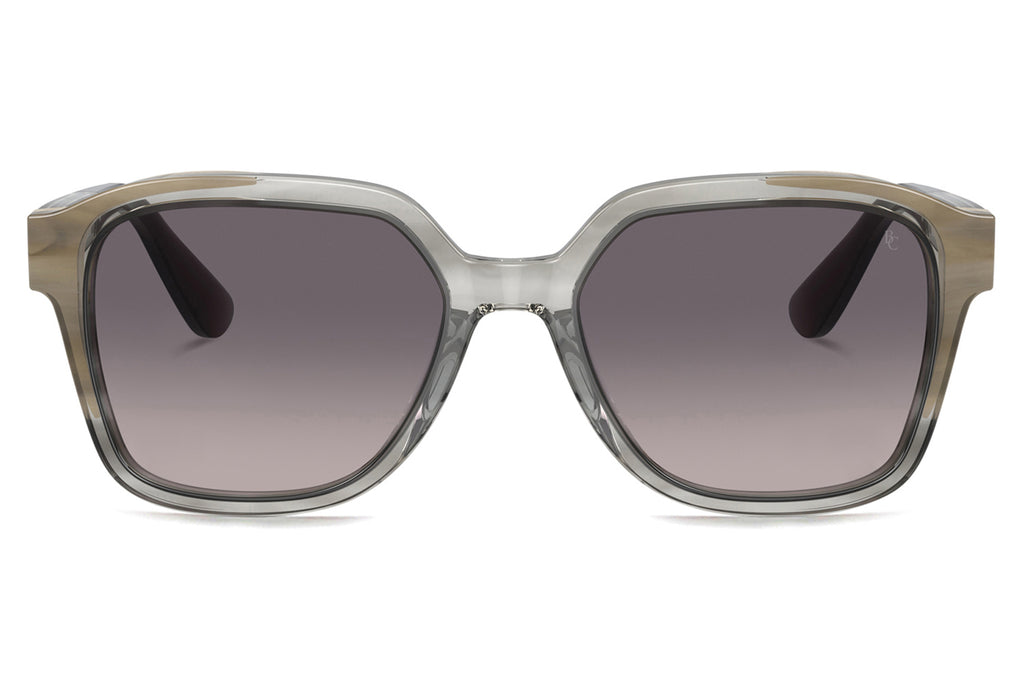 Brunello Cucinelli® BC4005S Sunglasses - Luxury Eyewear Striped Grey