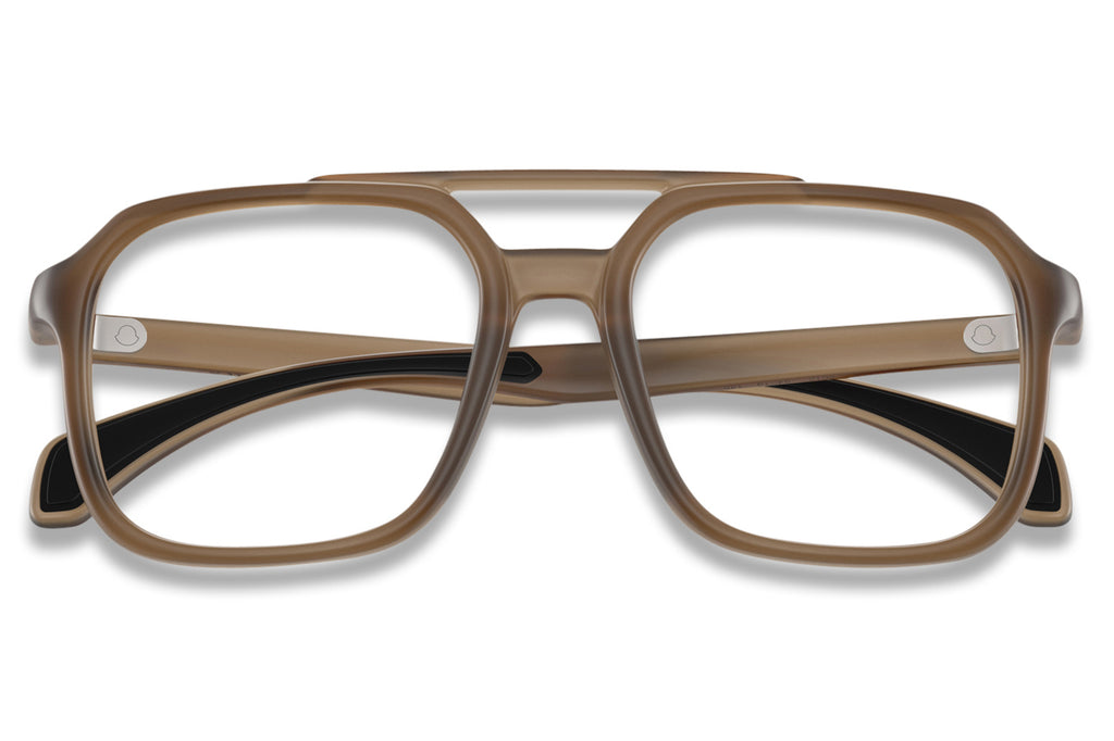 Moncler Lunettes® - ME3002 Eyeglasses Matte Opal Brown