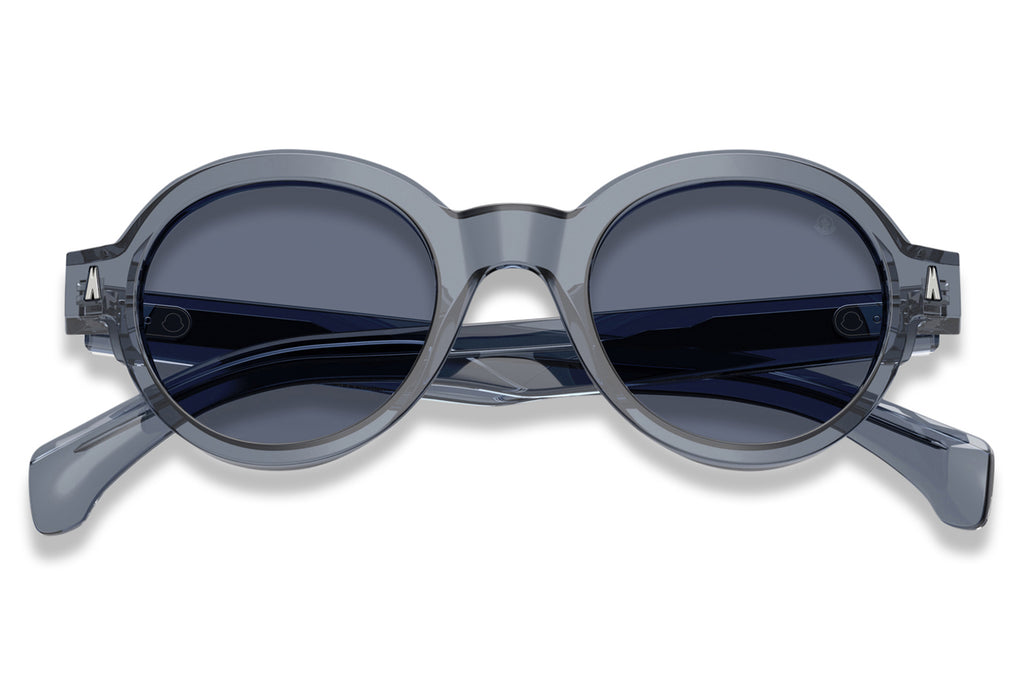 Moncler Lunettes® - Rondosa (ME6003) Sunglasses Shiny Transparent Blue