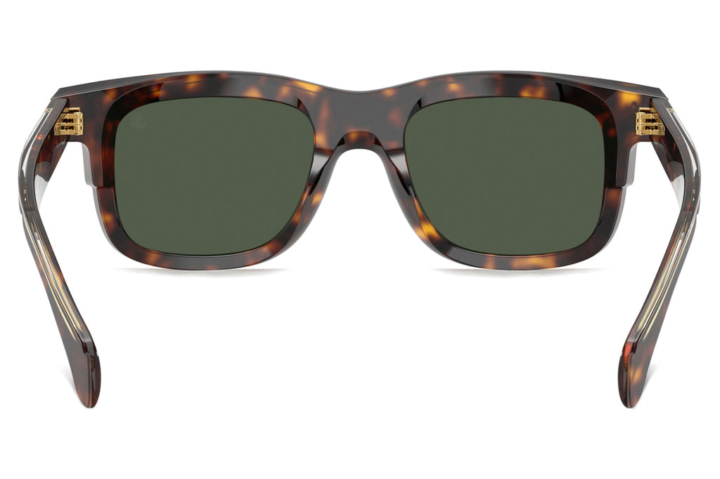 Moncler Lunettes® - Claro (ME6004) Sunglasses Brown Tortoise w/ Green Polar Lenses