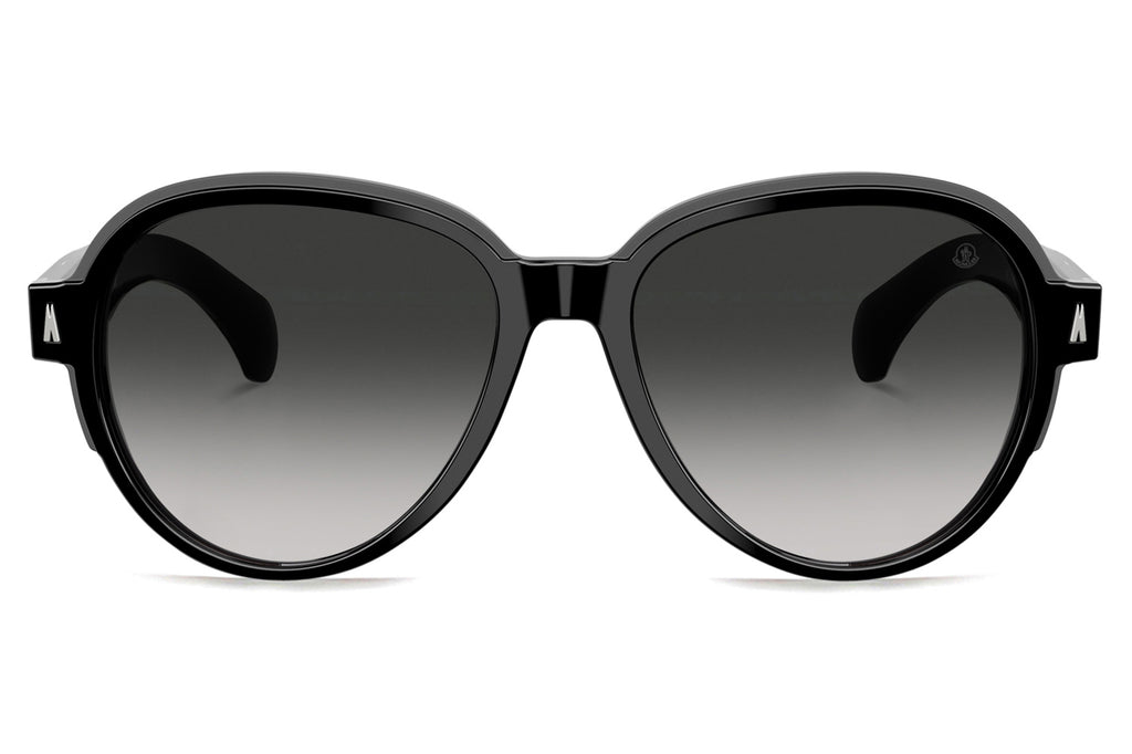 Moncler Lunettes® - Swanspan (ME6005) Sunglasses Shiny Black