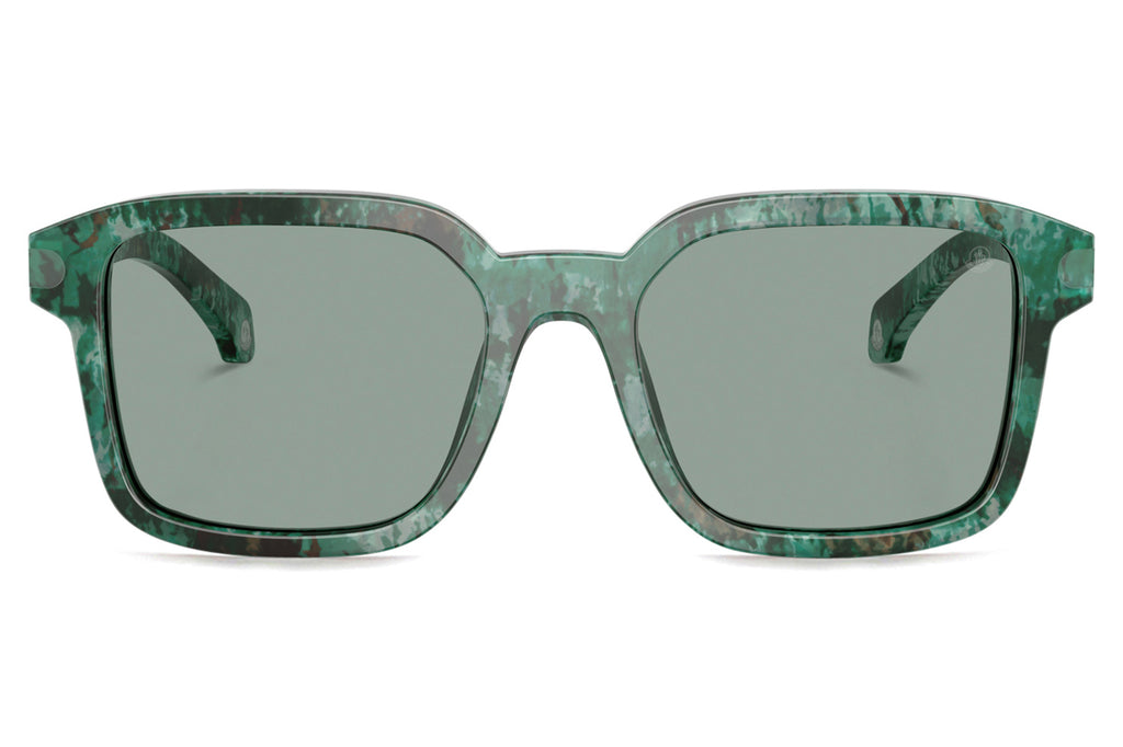 Moncler Lunettes® - Quaderna (ME6006) Sunglasses Havana Green