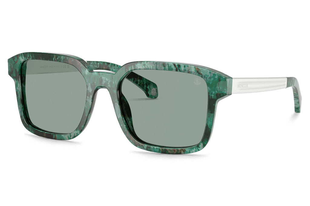 Moncler Lunettes® - Quaderna (ME6006) Sunglasses Havana Green