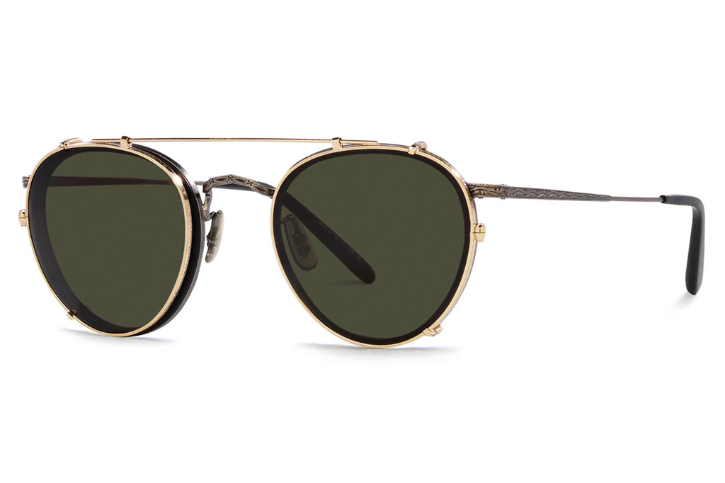 Oliver Peoples - MP-2 (OV1104C) Clip-On Sunglasses Gold with G-15 Lenses