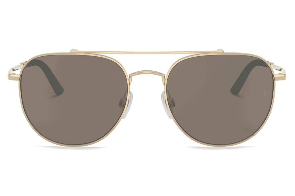 Oliver Peoples - R-10 (OV1346S) Sunglasses Gold with Sierra Flash Mirror Lenses