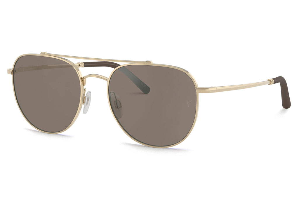 Oliver Peoples - R-10 (OV1346S) Sunglasses Gold with Sierra Flash Mirror Lenses